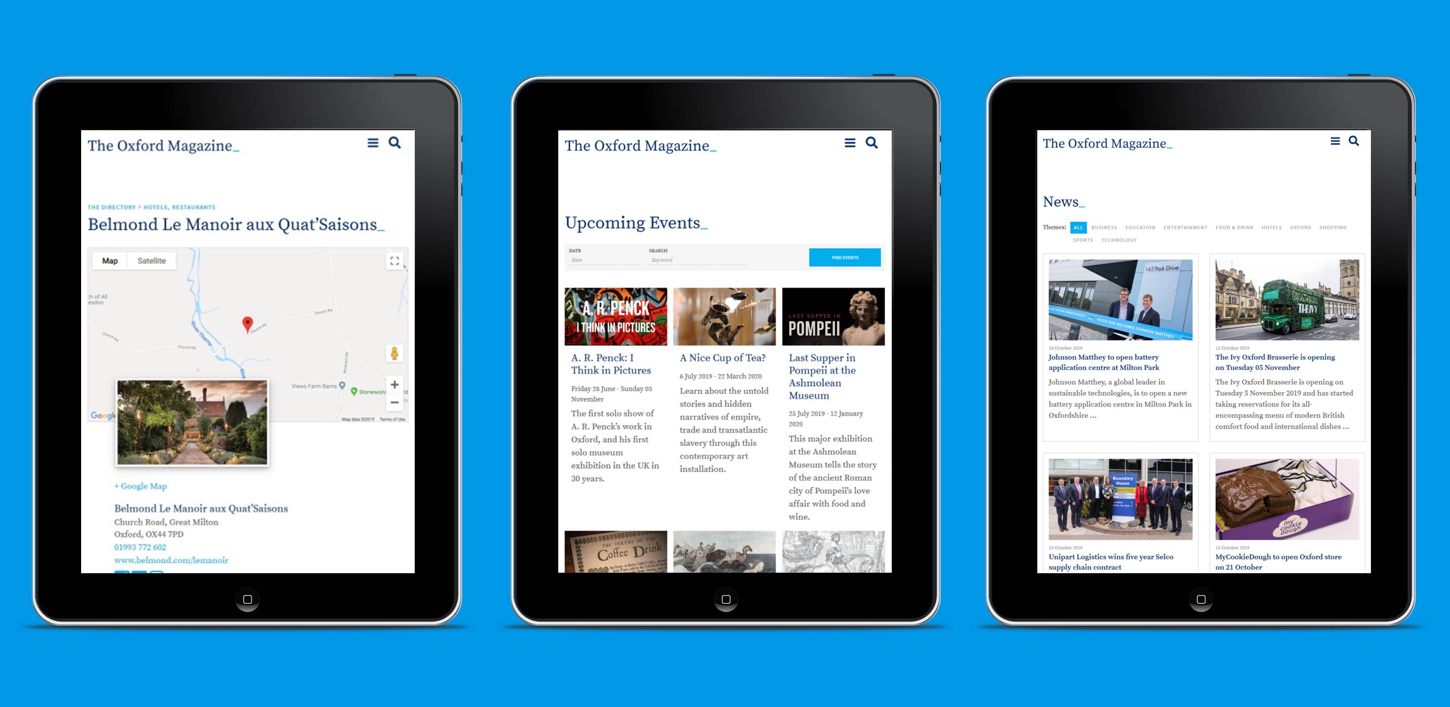 The Oxford Magazine WordPress Bespoke Theme Development by Oxford Digital